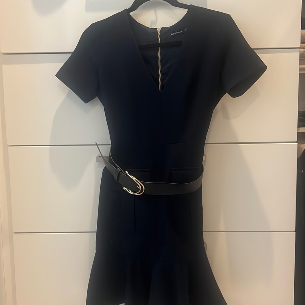 Karen Millen Navy mini dress size 4